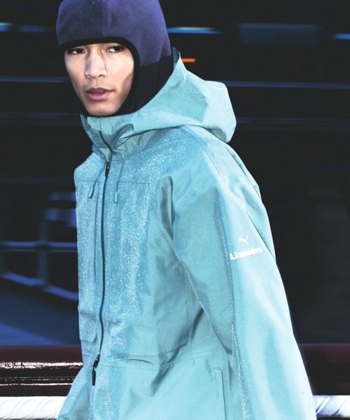 Liberaiders(リベレイダース)の「Liberaiders/リベレイダース×PUMA/プーマ LIGHT JACKET ダブルジップ パッカブルジャケット 秋服 2026年秋冬 冬服(ブルゾン・メンズ・グリーン・L)」の7枚目の写真