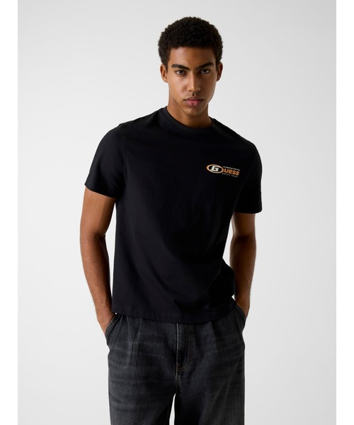 GUESS JEANS（ゲスジーンズ）の「GUESS JEANS Regular Fit G Sport Tee Tシャツ（Tシャツ/カットソー・メンズ・グレー/ブラック・SMALL/MEDIUM/LARGE/X-LARGE）」の2枚目の写真