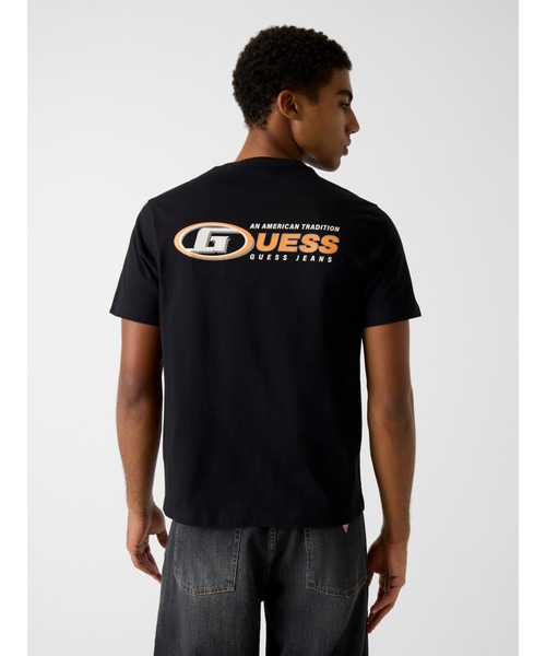 GUESS JEANS（ゲスジーンズ）の「GUESS JEANS Regular Fit G Sport Tee Tシャツ（Tシャツ/カットソー・メンズ・グレー/ブラック・SMALL/MEDIUM/LARGE/X-LARGE）」の6枚目の写真