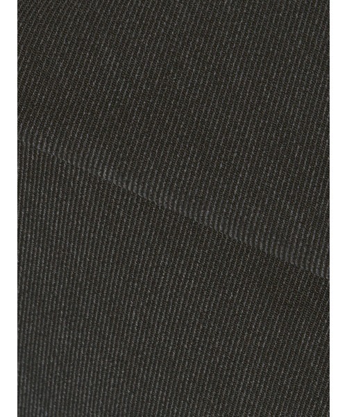 SUIT SQUARE（スーツスクエア）の「ジャケット Vカラー ウォッシャブル ストレッチ シャンブレーツイル 無地 anysy（ノーカラージャケット・レディース・グレー・36(7号)/38(9号)/40(11号)）」の9枚目の写真