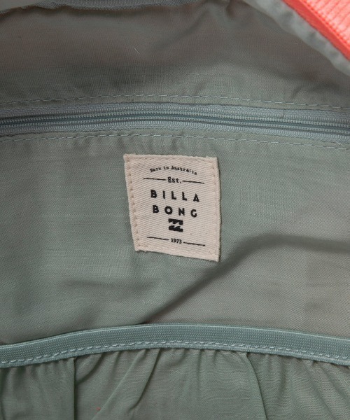 BILLABONG(ビラボン)の「【BILLABONG/ビラボン】SINCE 73 BACKPACK/コーデュロイ バックパック・リュックサック(バックパック/リュック・レディース・グリーン×ピンク・FREE)」の10枚目の写真