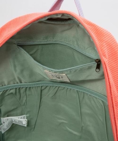 BILLABONG(ビラボン)の「【BILLABONG/ビラボン】SINCE 73 BACKPACK/コーデュロイ バックパック・リュックサック(バックパック/リュック・レディース・グリーン×ピンク・FREE)」の11枚目の写真