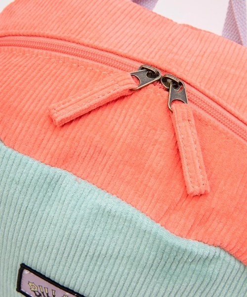 BILLABONG(ビラボン)の「【BILLABONG/ビラボン】SINCE 73 BACKPACK/コーデュロイ バックパック・リュックサック(バックパック/リュック・レディース・グリーン×ピンク・FREE)」の17枚目の写真