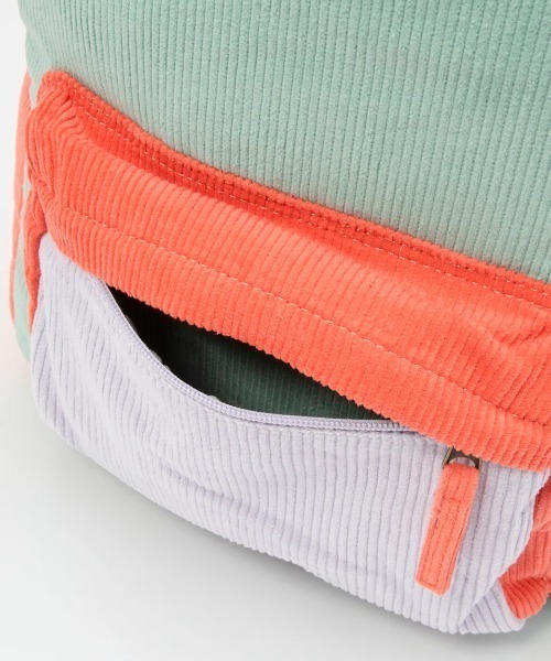 BILLABONG(ビラボン)の「【BILLABONG/ビラボン】SINCE 73 BACKPACK/コーデュロイ バックパック・リュックサック(バックパック/リュック・レディース・グリーン×ピンク・FREE)」の8枚目の写真