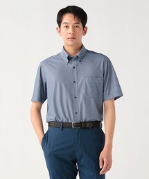 BEAMS HEART | 【7/9値下げ】トリコット イージーケア ショートスリーブ ボタンダウンシャツ【クールビズ】(シャツ/ブラウス)