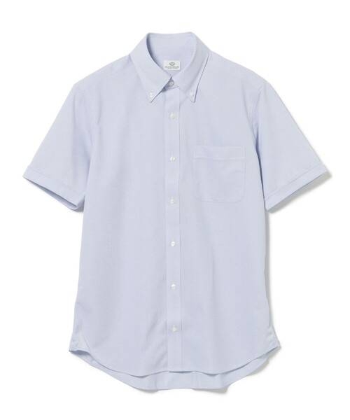 BEAMS HEART(ビームスハート)の「【7/9値下げ】トリコット イージーケア ショートスリーブ ボタンダウンシャツ【クールビズ】(シャツ/ブラウス・メンズ・ホワイト/ブルー/サックスブルー・X-LARGE/SMALL/MEDIUM/LARGE)」の16枚目の写真