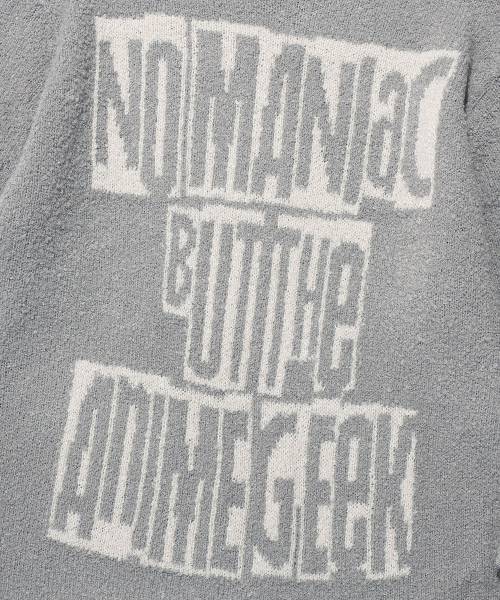NICE GHOST CLUB(ナイスゴーストクラブ)の「ANIME L/S KNIT TEE_GREY(NG2EFUK608A)(ニット/セーター・レディース・グレー・M/L/S)」の4枚目の写真