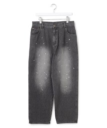 J.PRESS YORK STREET（ジェイプレスヨークストリート）の「【UNISEX】ライトオンス ワイドデニムパンツ（その他パンツ）」