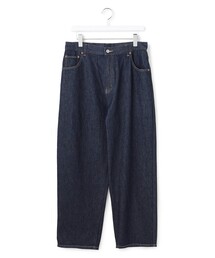 【UNISEX】ライトオンス ワイドデニムパンツ
