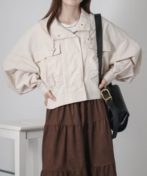 Mag.（マグ）の「【Social GIRL】スタンドショートジャケット（マウンテンパーカー）」