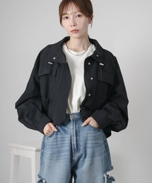 Mag.（マグ）の「【Social GIRL】スタンドショートジャケット（マウンテンパーカー）」