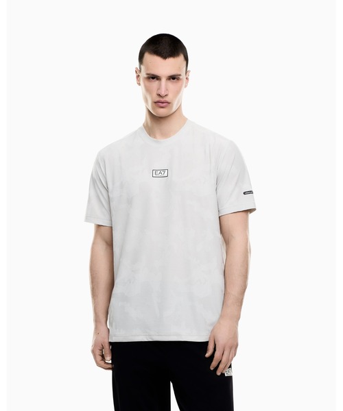 EA7 Emporio Armani VENTUS7 Tシャツ ホワイト セール】<オンライン限定>【エンポリオ アルマーニ EA7】VENTUS