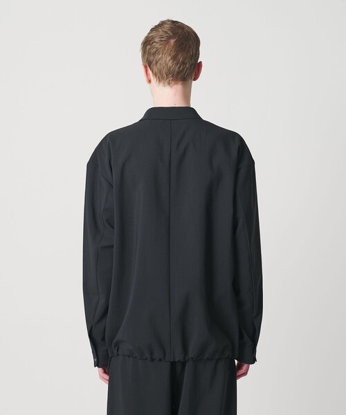 MONKEY TIME（モンキータイム）の「RENU TROシリーズ コーチ ジャケット -セットアップ対応-（ブルゾン・メンズ・ダークグレー/ブラック・S/M/L/XL）」の7枚目の写真