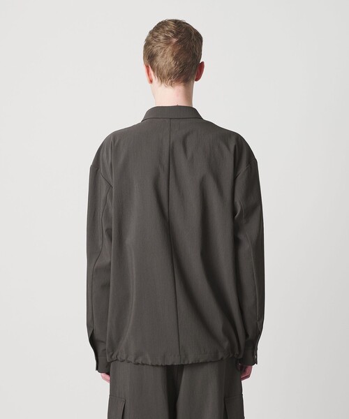 MONKEY TIME（モンキータイム）の「RENU TROシリーズ コーチ ジャケット -セットアップ対応-（ブルゾン・メンズ・ダークグレー/ブラック・S/M/L/XL）」の21枚目の写真