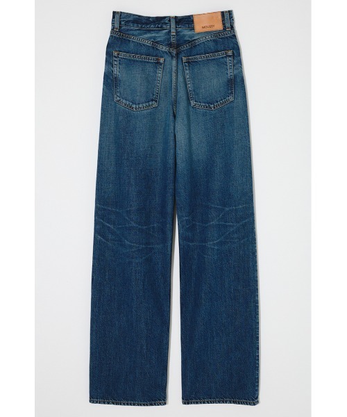 MOUSSY（マウジー）の「【26年SS新作】【セットアップ対応】TENCEL(TM) DENIM STRAIGHT（デニムパンツ・レディース・ブルー/ワンウォッシュ・23inch/24inch/25inch/26inch/27inch）」の11枚目の写真