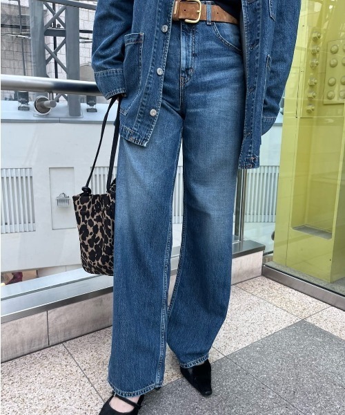 26年SS新作】【セットアップ対応】TENCEL(TM) DENIM STRAIGHT（デニム