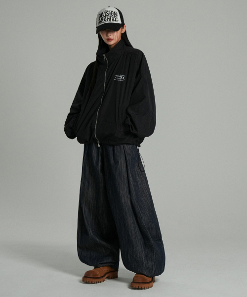 IDWS(アイドンワナセル)の「Swift Symbol Track Jacket Black(ナイロンジャケット・レディース・その他・1/2)」の7枚目の写真