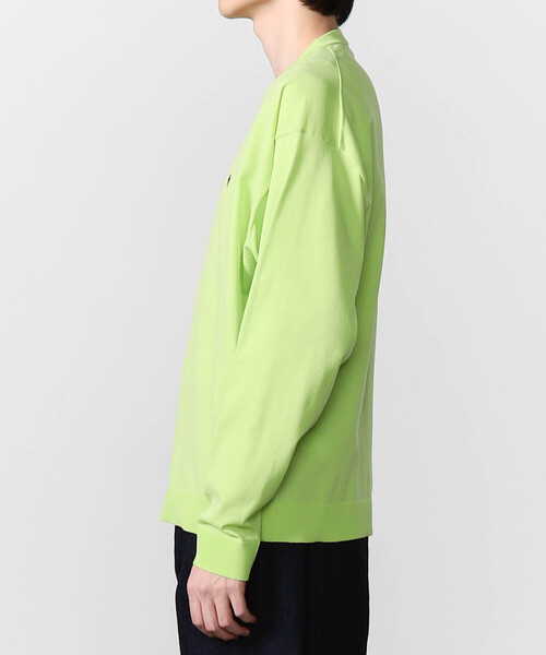 GYMPHLEX(ジムフレックス)の「Gymphlex | ジャージー クルーネックプルオーバー MEN(ニット/セーター・メンズ・ブラック/グリーン系その他・L/M)」の10枚目の写真