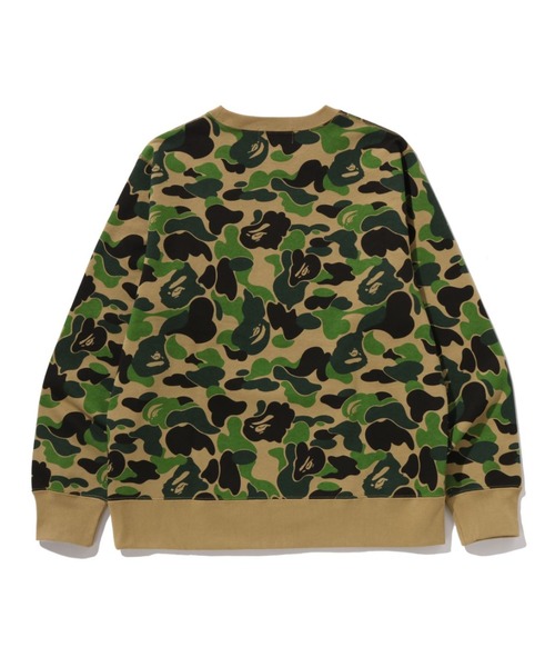A BATHING APE(アベイシングエイプ)の「ABC CAMO BY BATHING APE CREWNECK SWEATSHIRT(スウェット・メンズ・ブルー/ピンク/グリーン・LARGE/X-LARGE/SMALL/MEDIUM/XXX-LARGE/XX-LARGE)」の4枚目の写真