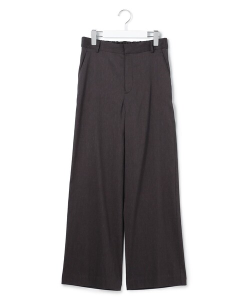 23区(ニジュウサンク)の「リネンレーヨンストレッチ ワイドパンツ(その他パンツ・レディース・ブラック系/ベージュ系/ダークブラウン系/ホワイト系/ブラウン系/ネイビー系・36/40/42/38)」の12枚目の写真