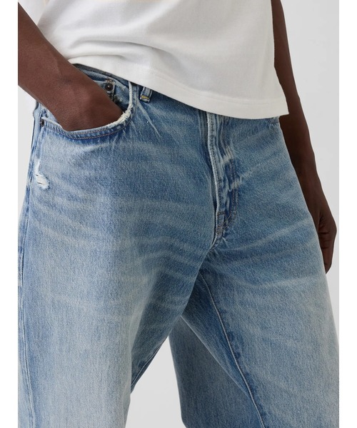 GAP(ギャップ)の「リラックスフィット ストレートデニム(デニムパンツ・メンズ・インディゴブルー・34W 32L/32W 30L/31W 32L/31W 30L/30W 30L/29W 30L/28W 30L/32W 32L/33W 32L/36W 32L)」の5枚目の写真