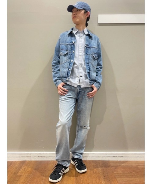 GAP(ギャップ)の「リラックスフィット ストレートデニム(デニムパンツ・メンズ・インディゴブルー・34W 32L/32W 30L/31W 32L/31W 30L/30W 30L/29W 30L/28W 30L/32W 32L/33W 32L/36W 32L)」の7枚目の写真