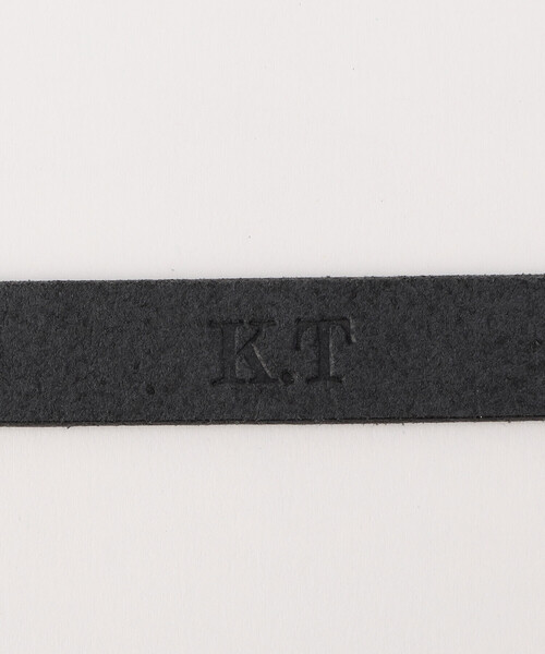 K.T KIYOKO TAKASE（キヨコタカセ）の「バックル3点 ベルト（ベルト・レディース・ホワイト系その他/ブラック×シルバー・9号）」の5枚目の写真
