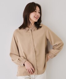 レース使いブラウス