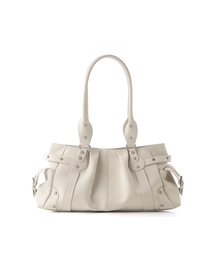 SQUARE LINE（スクエアライン）の「モラ モラ_ アイボリー（ショルダーバッグ）」