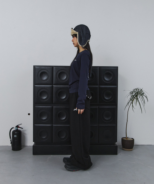 TANSANMAGNESIUM(タンサン マグネシウム)の「ポニーホットフィックスロングスリーブ(ネイビー)(Tシャツ/カットソー・レディース・その他・1/2)」の4枚目の写真