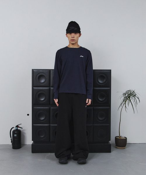 TANSANMAGNESIUM(タンサン マグネシウム)の「ポニーホットフィックスロングスリーブ(ネイビー)(Tシャツ/カットソー・レディース・その他・1/2)」の6枚目の写真