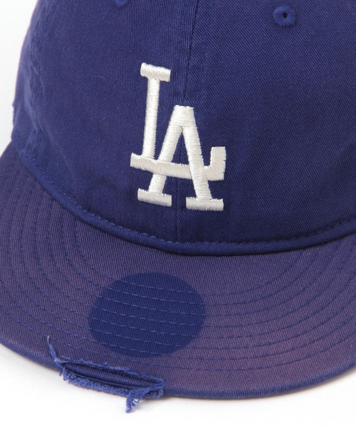 NEW ERA(ニューエラ)の「【NEW ERA(ニューエラ)】ロゴダメージ9THIRTY(キャップ・メンズ・ネイビー/ブルー・FREE)」の13枚目の写真