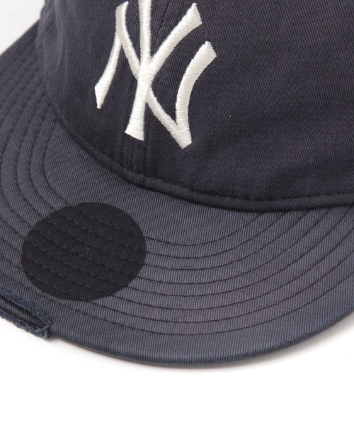 NEW ERA(ニューエラ)の「【NEW ERA(ニューエラ)】ロゴダメージ9THIRTY(キャップ・メンズ・ネイビー/ブルー・FREE)」の5枚目の写真