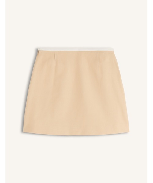 Maison Kitsune(メゾンキツネ)の「PATCH POCKET MINI SKIRT(スカート・レディース・ライトベージュ・34/36/38)」の2枚目の写真