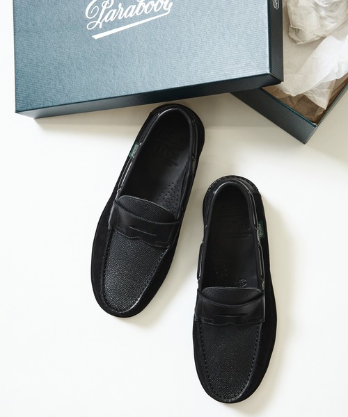 Paraboot(パラブーツ)の「【別注】Paraboot / Corsica(ローファー・メンズ・ブラック/ダークブラウン・27.0cm/28.5cm/28.0cm/26.5cm/26.0cm/25.5cm/25.0cm/27.5cm)」の12枚目の写真