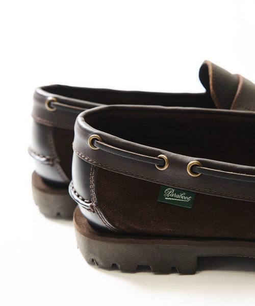 Paraboot(パラブーツ)の「【別注】Paraboot / Corsica(ローファー・メンズ・ブラック/ダークブラウン・27.0cm/28.5cm/28.0cm/26.5cm/26.0cm/25.5cm/25.0cm/27.5cm)」の15枚目の写真