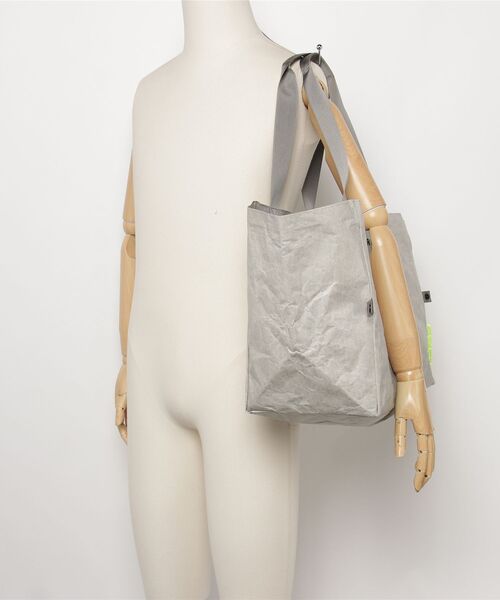 WEEKEND(ER)（ウィークエンダー）の「WEEKEND(ER) ウィークエンダー COOLBAG/GROCERY（トートバッグ・メンズ・グレー/ナチュラル・FREE）」の22枚目の写真