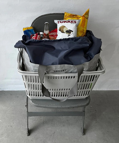 WEEKEND(ER)（ウィークエンダー）の「WEEKEND(ER) ウィークエンダー COOLBAG/GROCERY（トートバッグ・メンズ・グレー/ナチュラル・FREE）」の4枚目の写真