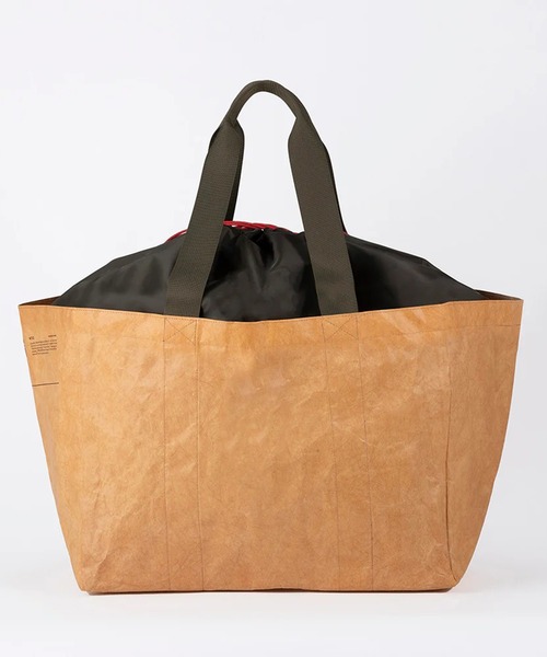 WEEKEND(ER)（ウィークエンダー）の「WEEKEND(ER) ウィークエンダー COOLBAG/GROCERY（トートバッグ・メンズ・グレー/ナチュラル・FREE）」の7枚目の写真