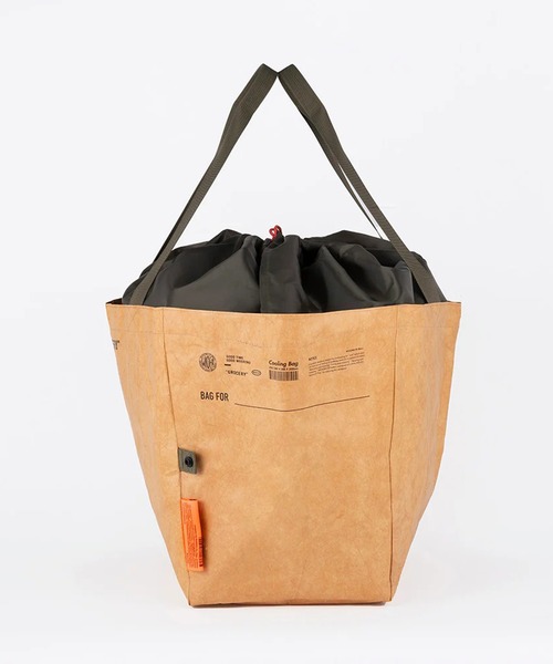 WEEKEND(ER)（ウィークエンダー）の「WEEKEND(ER) ウィークエンダー COOLBAG/GROCERY（トートバッグ・メンズ・グレー/ナチュラル・FREE）」の9枚目の写真