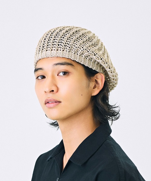 CA4LA(カシラ)の「GIMA RKB 3(ハンチング/ベレー帽・メンズ・ベージュ/グリーン/ブラック・ONESIZE)」の14枚目の写真