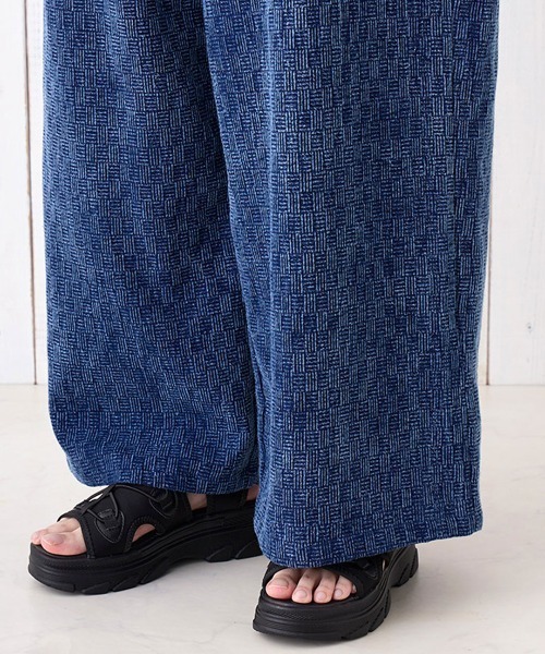 チチカカ（チチカカ）の「Shanti Shanti インディゴサロペットパンツ【WEB限定】（サロペット/オーバーオール・レディース・インディゴブルー・FREE）」の9枚目の写真