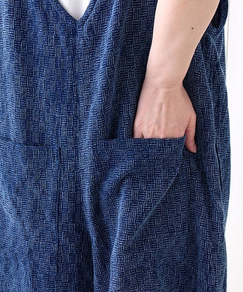 チチカカ（チチカカ）の「Shanti Shanti インディゴサロペットパンツ【WEB限定】（サロペット/オーバーオール・レディース・インディゴブルー・FREE）」の12枚目の写真