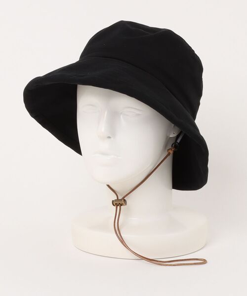 polcadot(ポルカドット)の「【かぶれる日傘】ウォッシュアクティブハット/UVケア帽子 遮光芯入り(ハット・レディース・ブラック/ライトブルー/ベージュ/グリーン・FREE)」の2枚目の写真