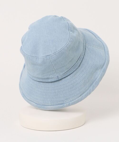 polcadot(ポルカドット)の「【かぶれる日傘】ウォッシュアクティブハット/UVケア帽子 遮光芯入り(ハット・レディース・ブラック/ライトブルー/ベージュ/グリーン・FREE)」の5枚目の写真