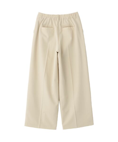 CRAFT STANDARD BOUTIQUE（クラフトスタンダードブティック）の「タックイージーワイドパンツ（その他パンツ・レディース・ブラウン/杢グレー/ライトベージュ・M/L）」の20枚目の写真