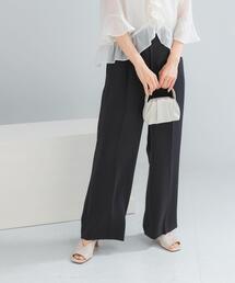 URBAN RESEARCH ROSSO WOMEN | DONEEYU　ダブルクロスワイドパンツ(その他パンツ)