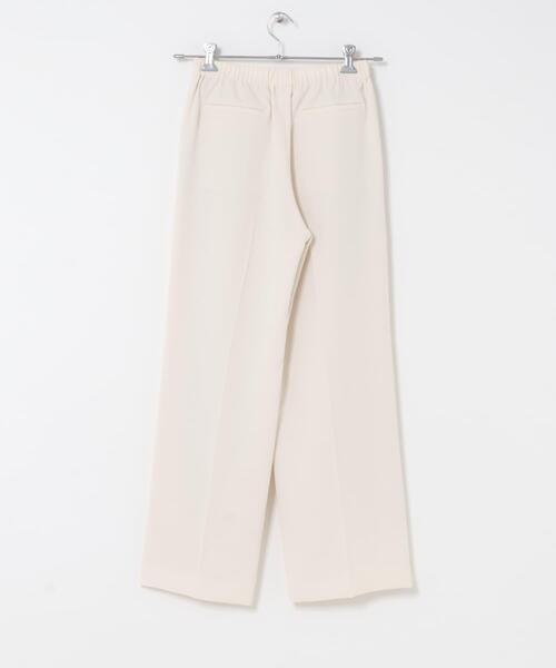 URBAN RESEARCH ROSSO WOMEN（アーバンリサーチ　ロッソ）の「DONEEYU　ダブルクロスワイドパンツ（その他パンツ・レディース・オフホワイト/ブラック・36/38）」の13枚目の写真