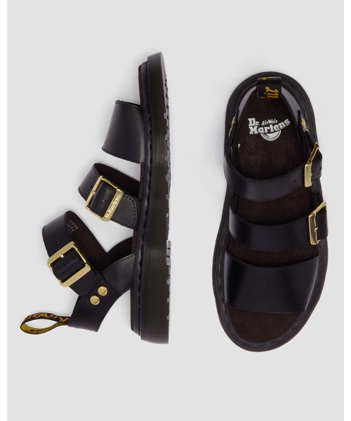 Dr. Martens（ドクターマーチン）の「Dr. Martens/ドクターマーチン GRYPHON ストラップ サンダル 42329001（サンダル・メンズ・ブラック・UK11/UK10/UK9/UK8/UK7/UK6/UK5/UK4/UK3）」の2枚目の写真