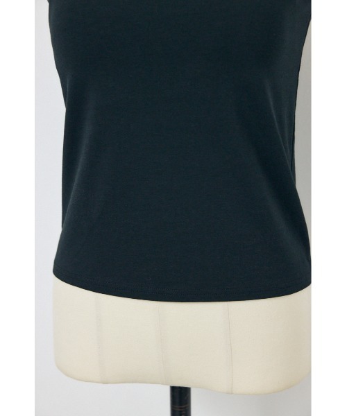 AZUL by moussy（アズールバイマウジー）の「カップ付きチューブトップ(レギュラー)（キャミソール・レディース・オフホワイト/ブラウン/ライム/ブラック・MEDIUM/SMALL）」の17枚目の写真